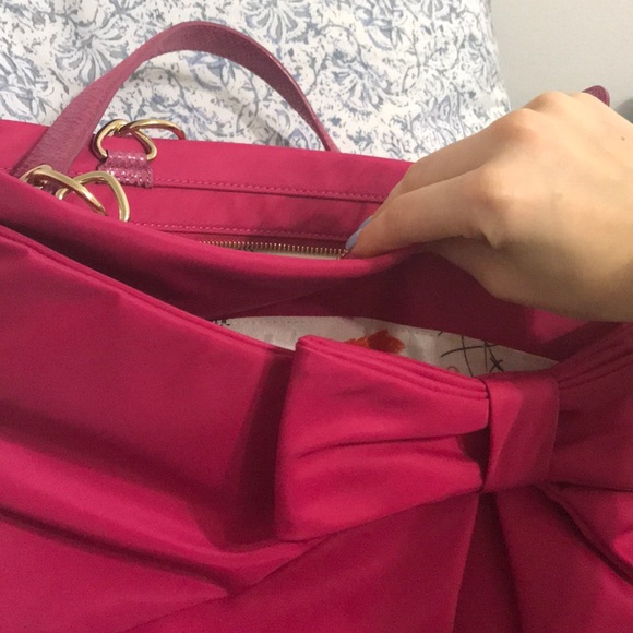 Kate Spade Hot Pink Purse - Picture 7 of 7